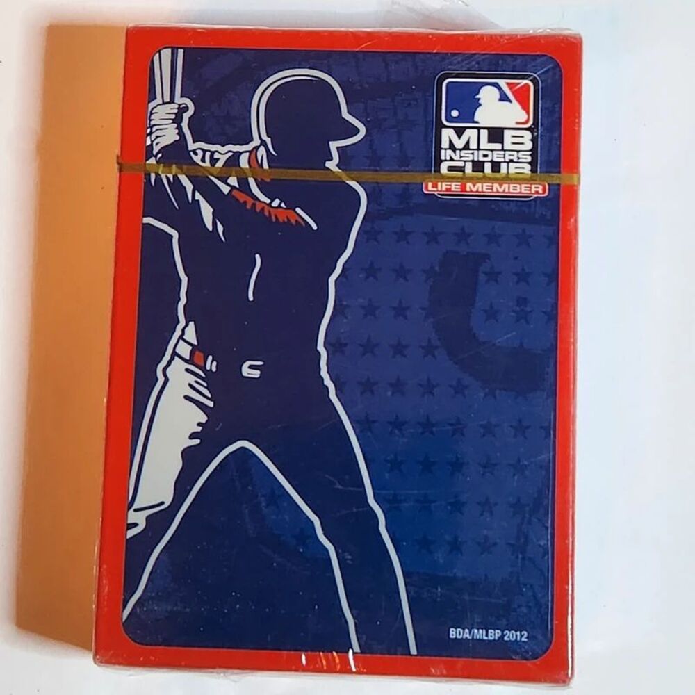 2012 MLB Insiders Club Life Member Playing Cards Deck New Sealed Baseball